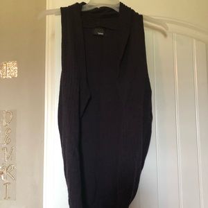Dressy vest in purple